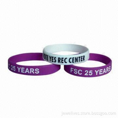2012 Best Selling Silicone Baller Band, Ideal for Business, CE, SGS and RoHS Certified